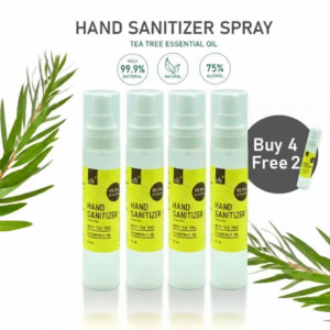 eh Hand Sanitizer with Aloe Vera Extract & Eucalyptus Essentials oil (Buy 4, Free 2) (Pembersih Tangan dengan Minyak Pati Tea Tree)